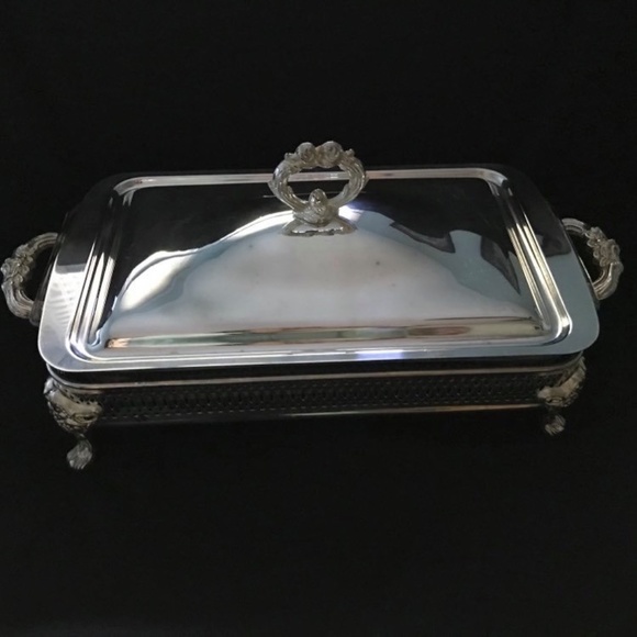 Leonard Silver Mfg. Co. Other - Silverplated 2 Qt Rectangular Covered Casserole